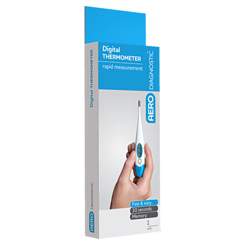 Aero Healthcare Digital Clinical Thermometer Pack of 10