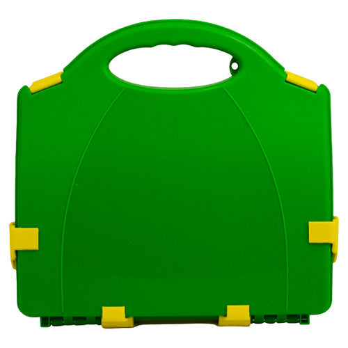 Aerocase Medium/Large Green and Yellow Neat Plastic Case 34 x 28 x 10cm