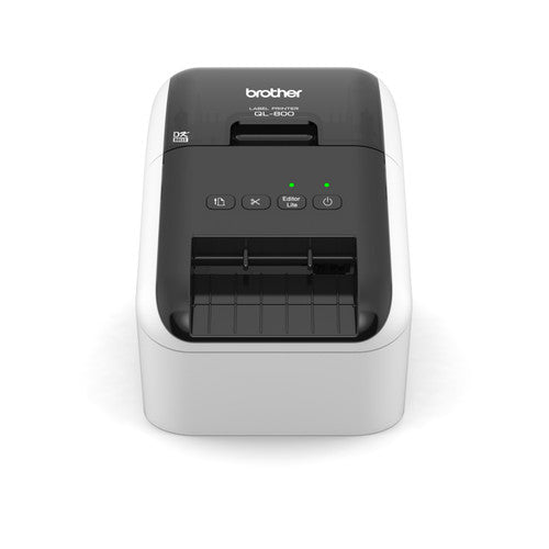 Brother QL-800 Professional Label Printer Black and Red