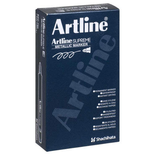 Artline Supreme Metallic Marker Pink Box of 12