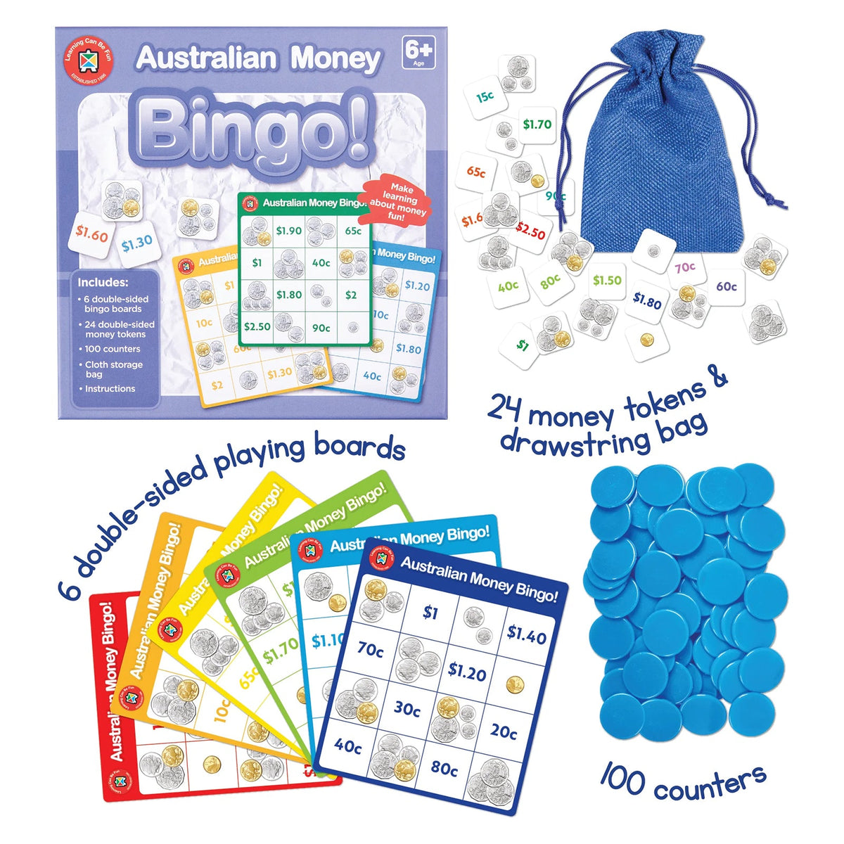 Australian Money Bingo
