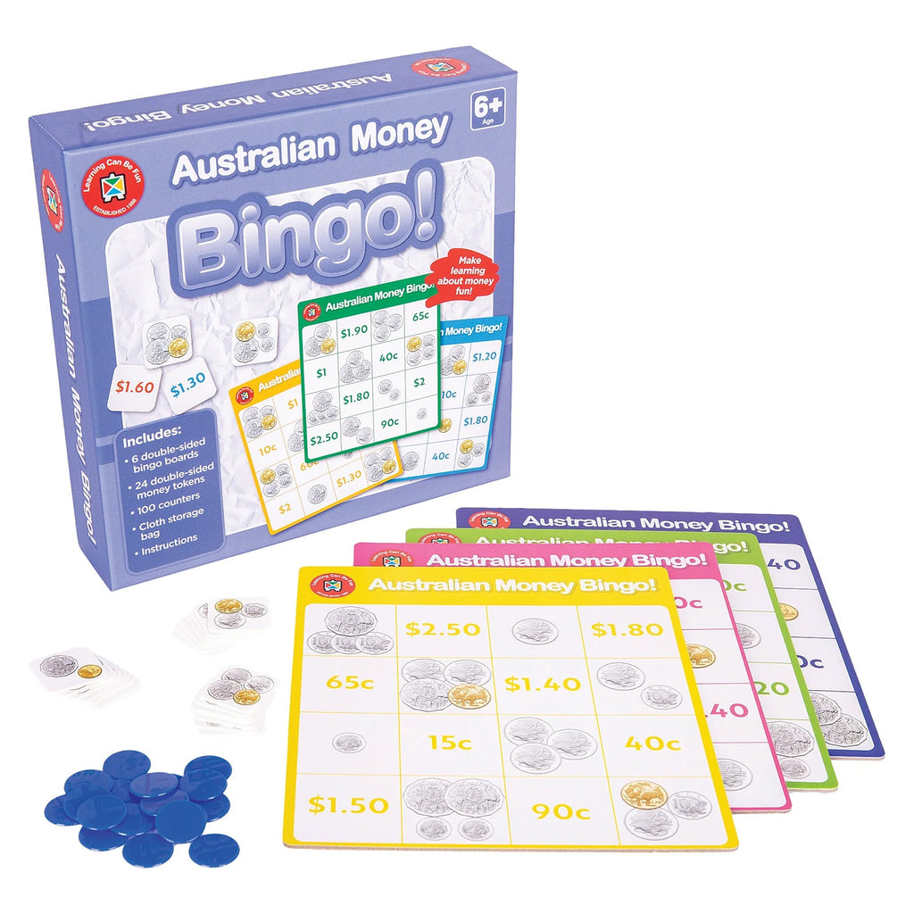 Australian Money Bingo