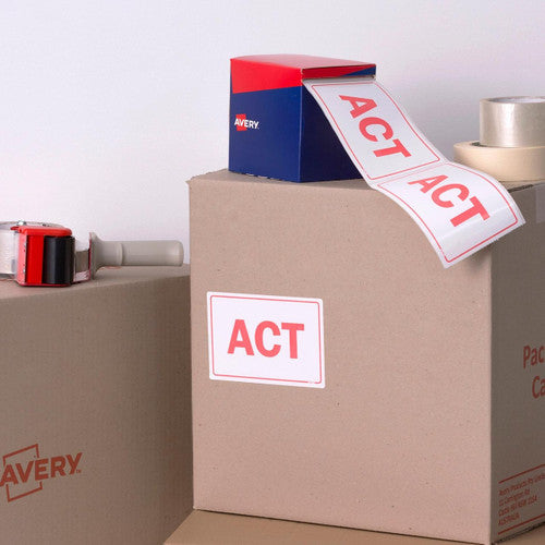 Avery ACT Shipping Labels White 150.4 x 100mm Roll 550