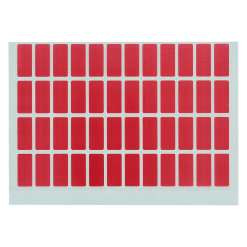 Avery Red Block Colour Label 19 x 42mm 240 Pack