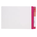 Avery White Shelf Lateral File with Pink Mylar Tab Foolscap 242 x 367mm Box 100