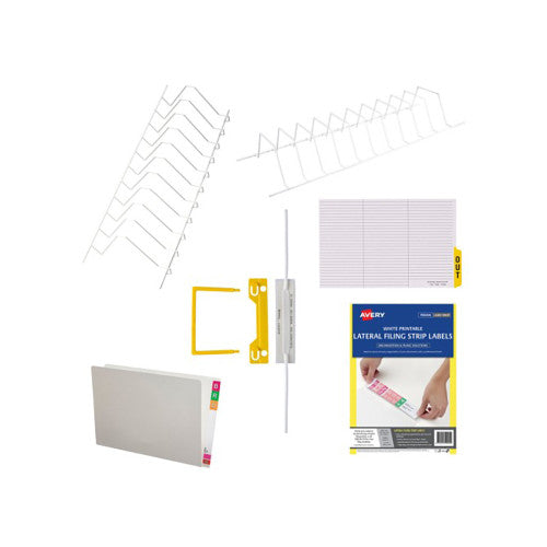 Avery Lateral Filing Package 4 with 600 Files
