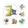 Avery Merit Stickers Aussie Animals 30mm Diameter 96 Pack