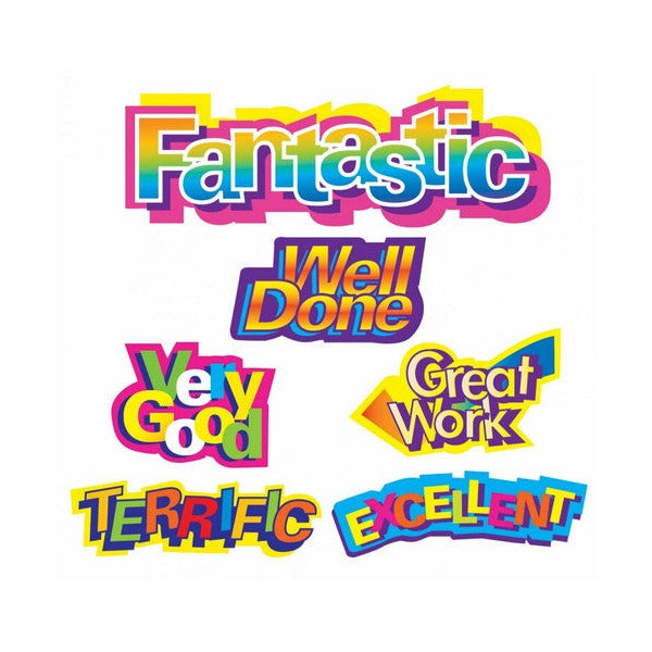 Avery Merit Stickers Caption Shaped 18 x 30mm 120 Pack