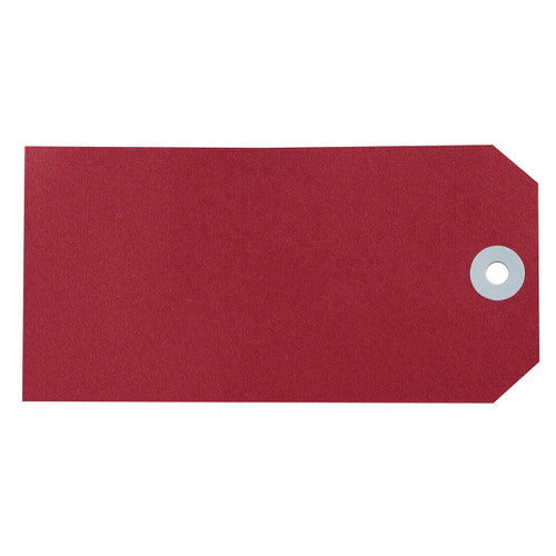 Avery Shipping Tag Size 6 Red 134 x 67mm Box 1000