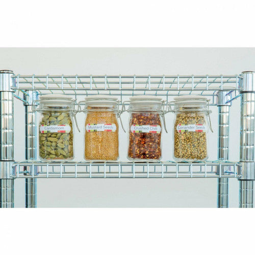 Avery Kitchen and Pantry Labels 66 x 15mm Assorted Shapes Permanent 80 Pack