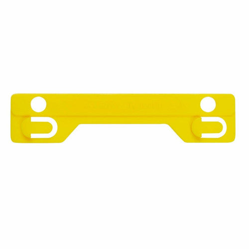 Avery Yellow Tubeclip Compressor Bar Only 25 Pack