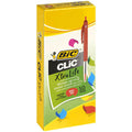 BIC Clic Medium Retractable Ballpoint Pen Red Box of 10