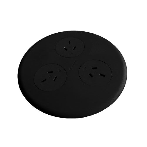 Rapidline Blinky 3 GPO Tag Lead Black