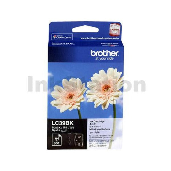 Brother LC39BK Ink Cartridge 300 Pages Black