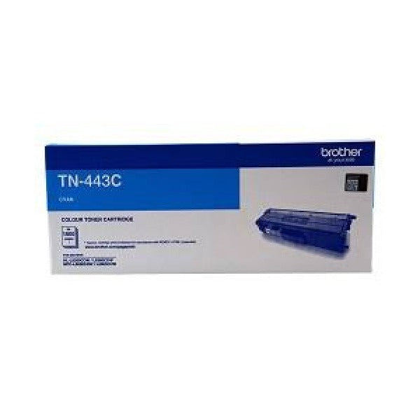 Brother TN443C High Yield Toner Cartridge 4000 Pages Cyan