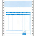 Bala MYOB Invoice Continuous Business Forms 279 x 241mm Box of 750