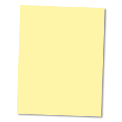 Bala A4 Laser Carbonless Back Copy 80gsm Yellow Ream of 500