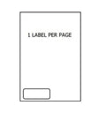 Bala Integrated Labels 110 x 80mm Pack of 500 Sheets