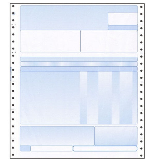 Bala Invoice Credit Continuous Business Forms 279 x 241mm Box of 1000