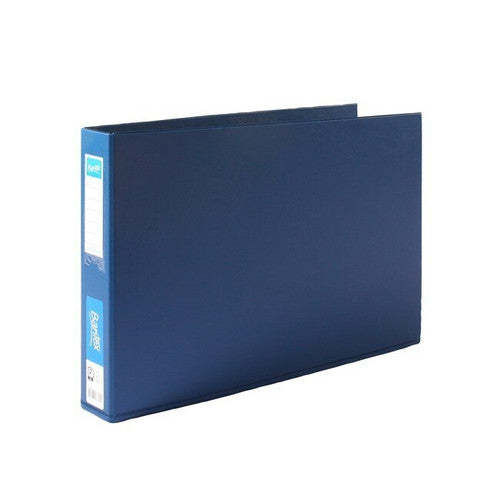 Bantex A3 Landscape Ring Binder 2D 38mm Blue Box of 6