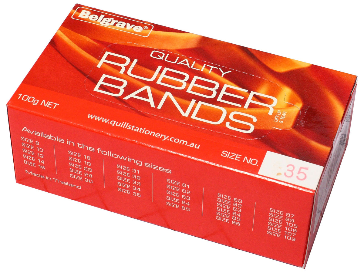 Belgrave Rubber Bands Size 35 100g