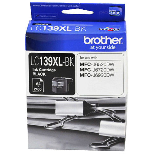 Brother LC137XLBK High Yield Ink Cartridge 1200 Pages Black