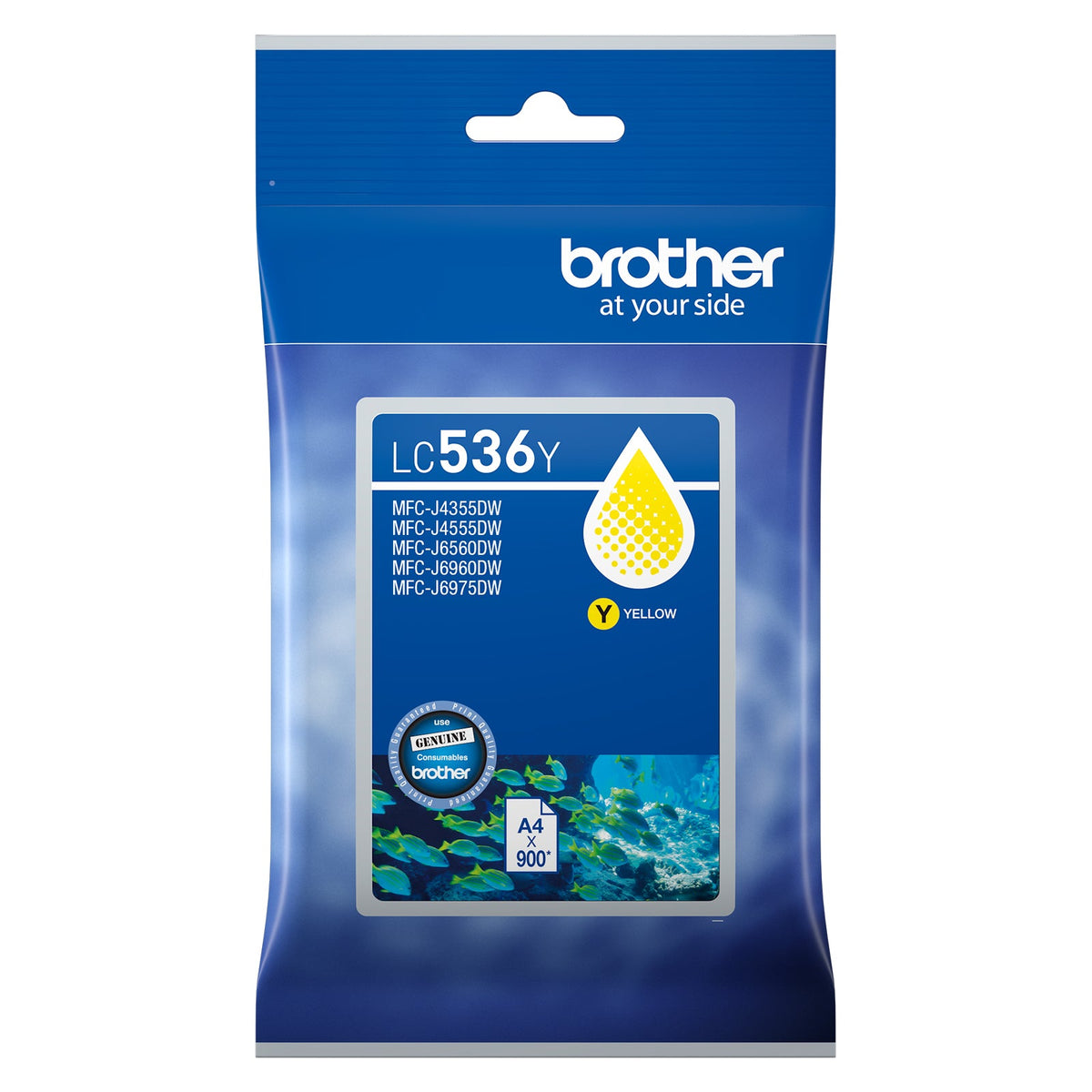 Brother LC-536Y Ink Cartridge Yellow