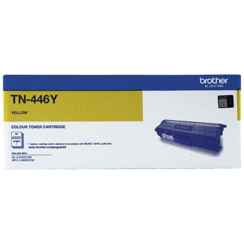Brother TN446Y Super High Yield Toner Cartridge 6500 Pages Yellow