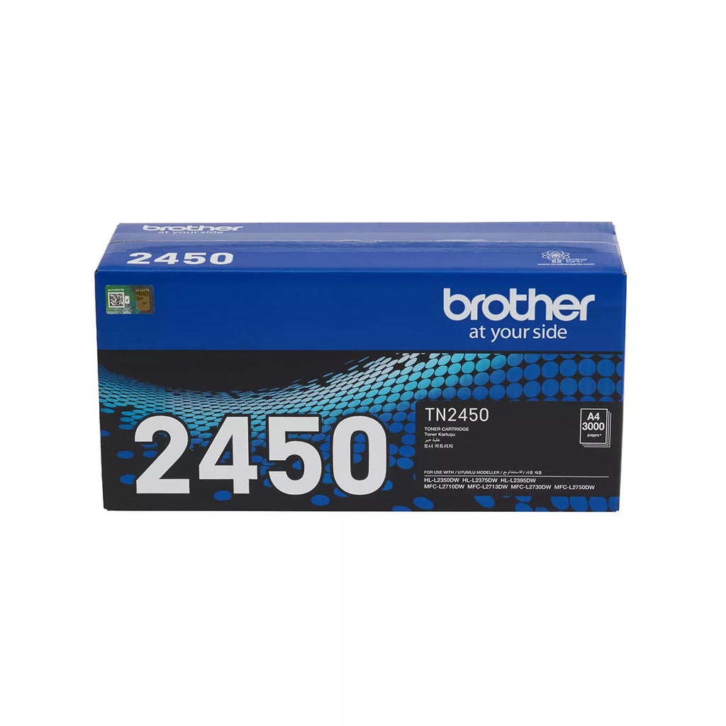 Brother TN2450 High Yield Toner Cartridge 3000 Pages Black