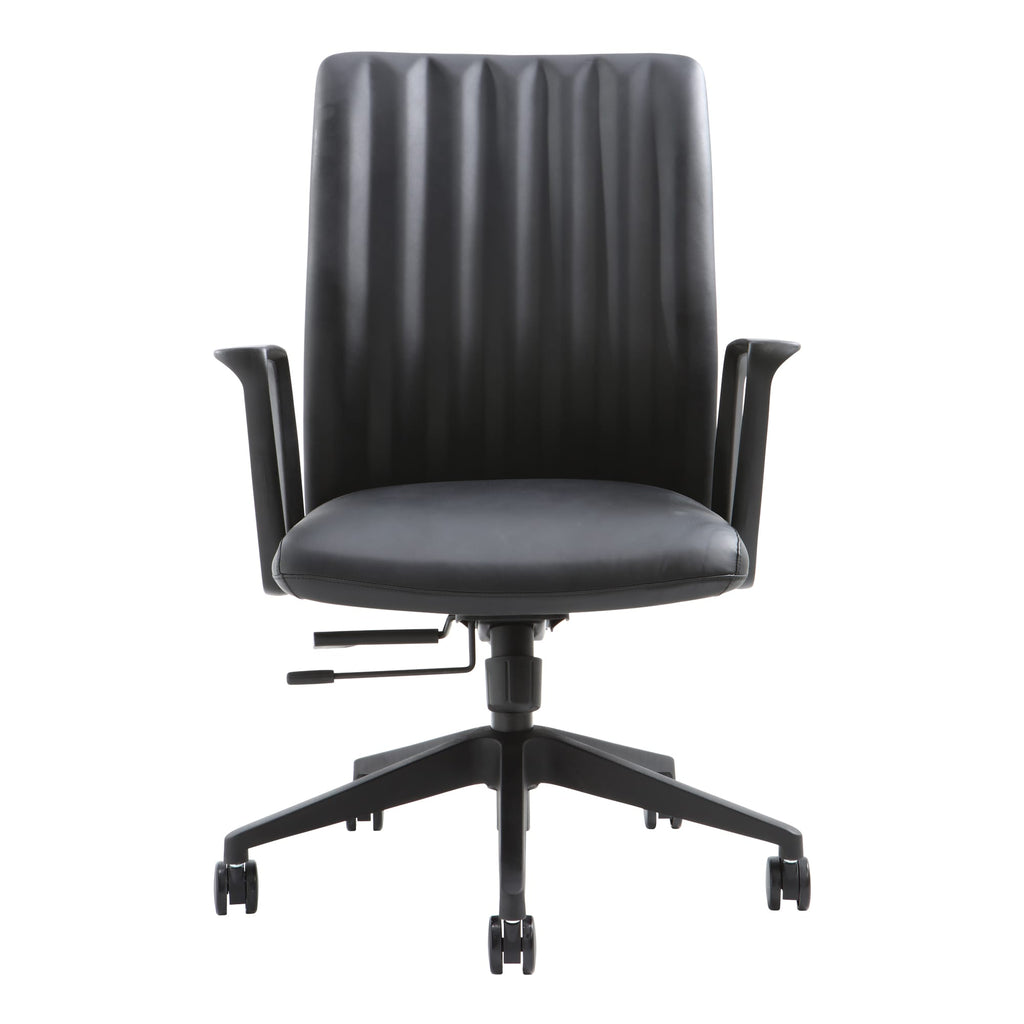 Buro Artemis Chair Mid Back Black PU