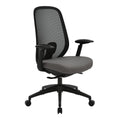 Buro Force Chair with Arms Black Frame