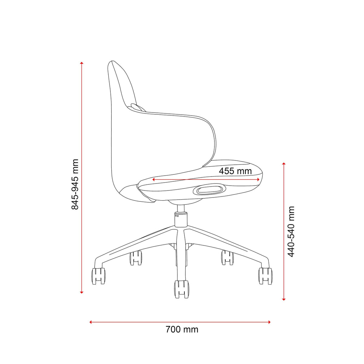 Buro Odyssey Chair Tan PU