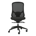 Buro Quantum Chair Mesh Back Without Arms Black