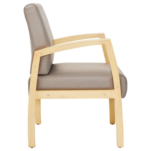 Buro Bella Guest Chair With Arms Dillon PU Stratus