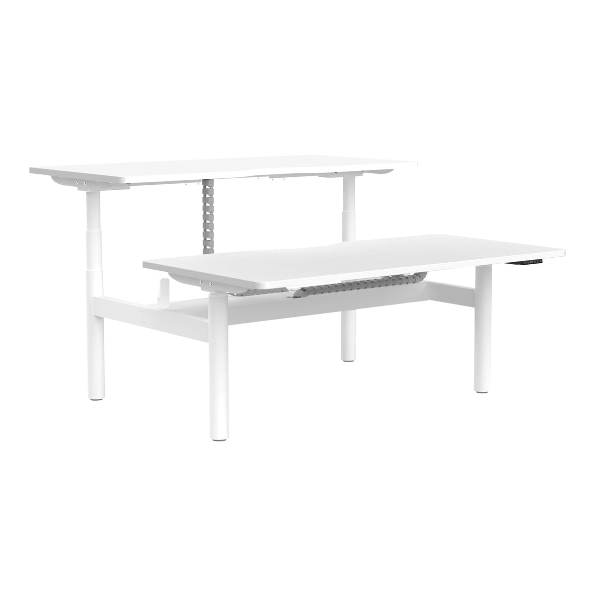 Buro Syntra Back to Back Height Adjustable Desk Frame Only Black
