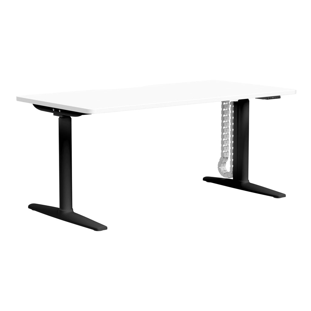 Buro Syntra Height Adjustable Desk Frame Only Black