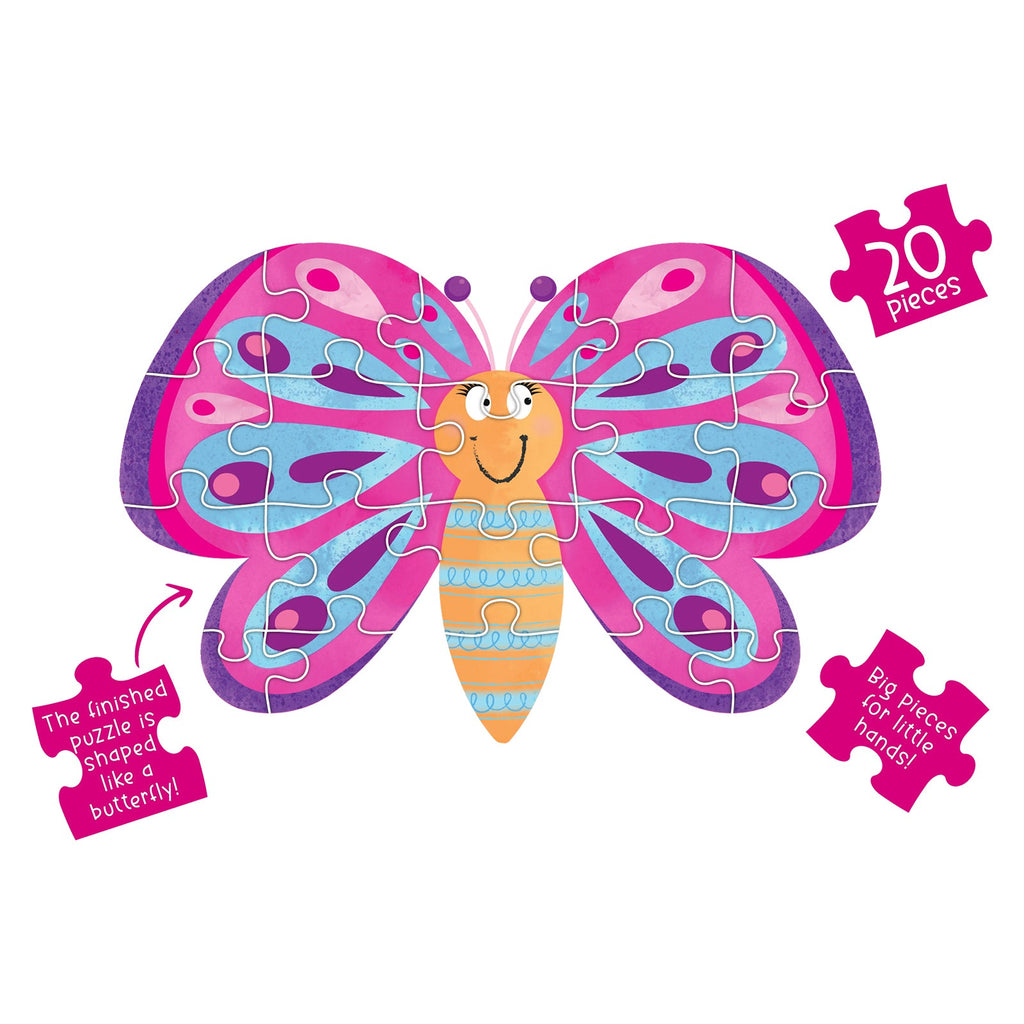 Butterfly Magic: Butterfly Shaped Puzzle