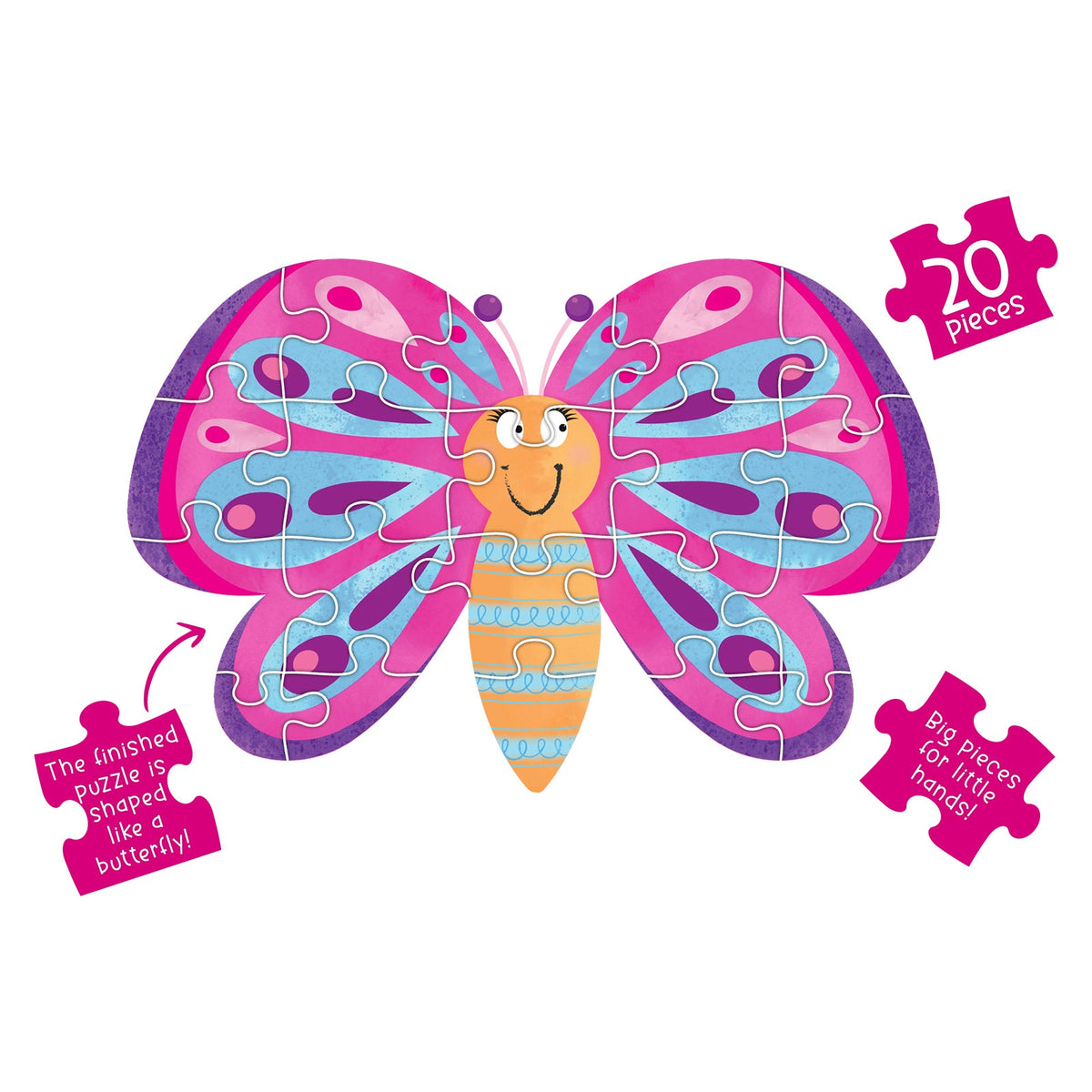 Butterfly Magic: Butterfly Shaped Puzzle