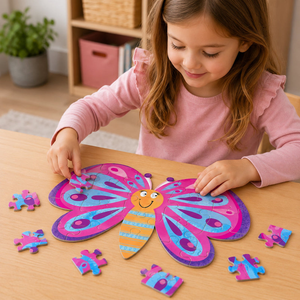 Butterfly Magic: Butterfly Shaped Puzzle