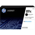 HP 89X High Yield Original LaserJet Toner Cartridge Black 10000 Pages