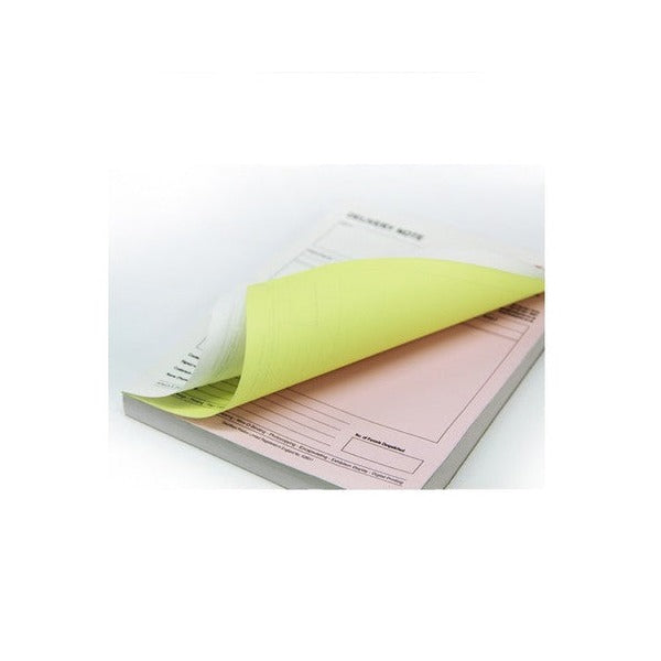 Bala A4 Carbonless Collated Triplicate Sets 80gsm 167 Sets White Yellow Pink