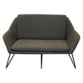 Rapidline Cardinal 2 Seater Lounge Chair Charcoal Ash