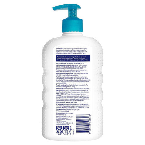 Cancer Council SPF50+ Sport Sunscreen Pump 500ml Pack of 12