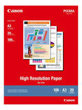 Canon HR-101NA3II A3 High Resolution Paper 20 Sheets