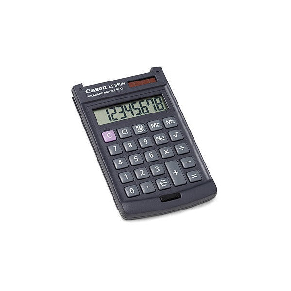 Canon LS390HBL Hard Cover Calculator 8 Digit