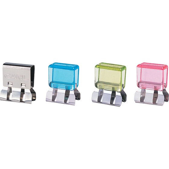 Carl MC52A Mori Clip Small Assorted Pack of 50