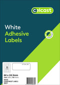 Celcast Labels 64 x 24.3mm 100 Pack 33UP