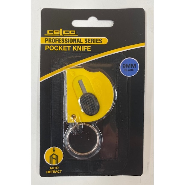 Celco Knife Cutter Pocket Yellow