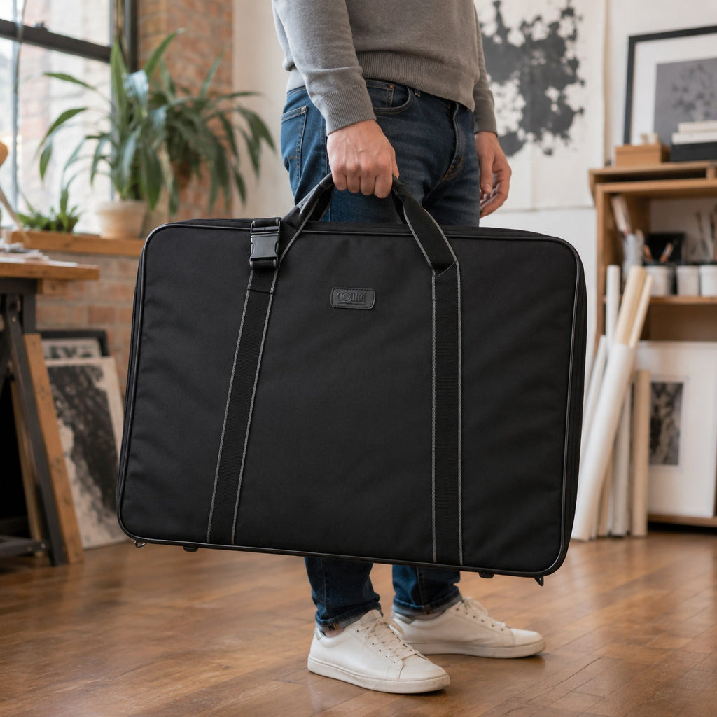 Colby Art A2 Soft Sided Art Bag Black