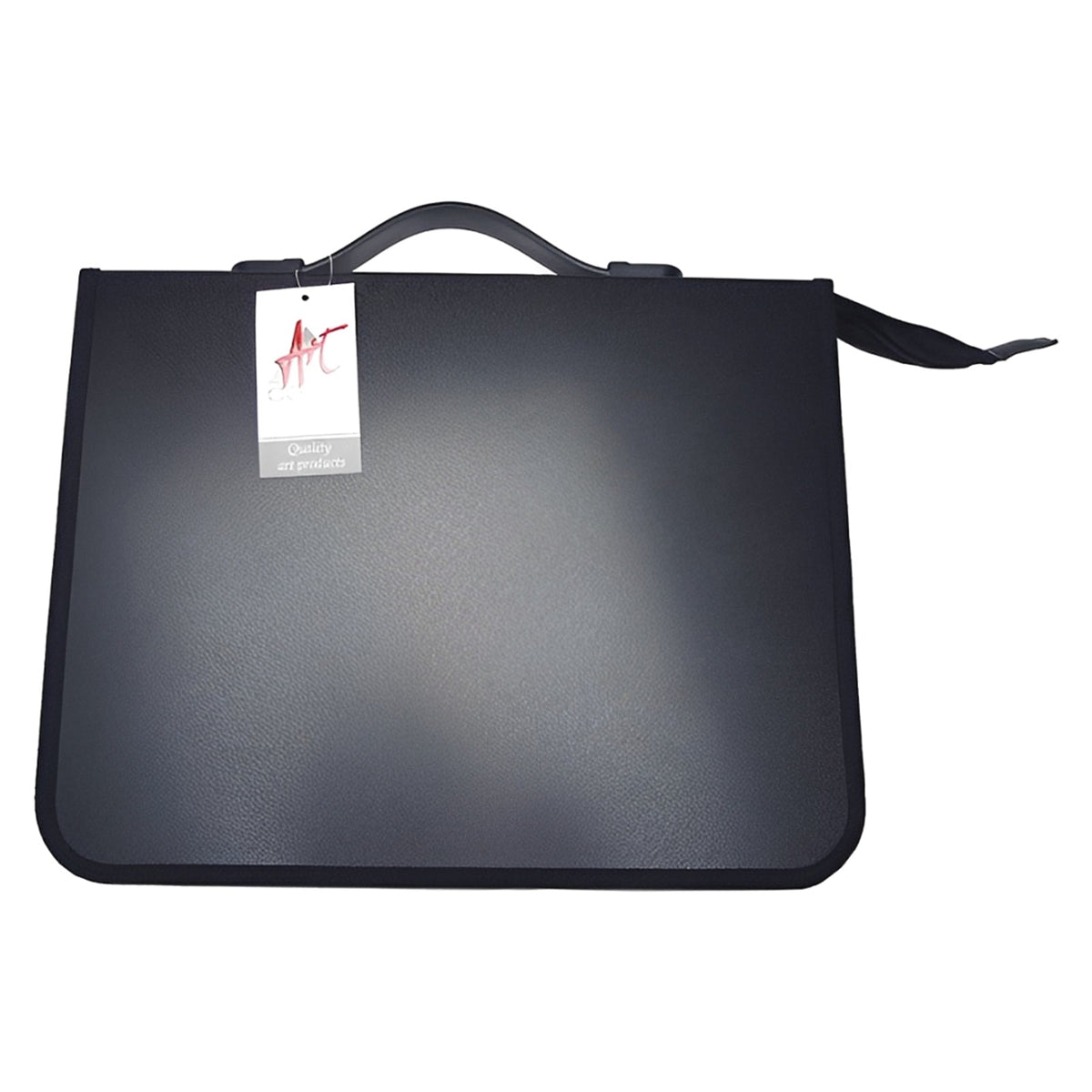 Colby Art A4 Zippered Polypropylene Portfolio Black